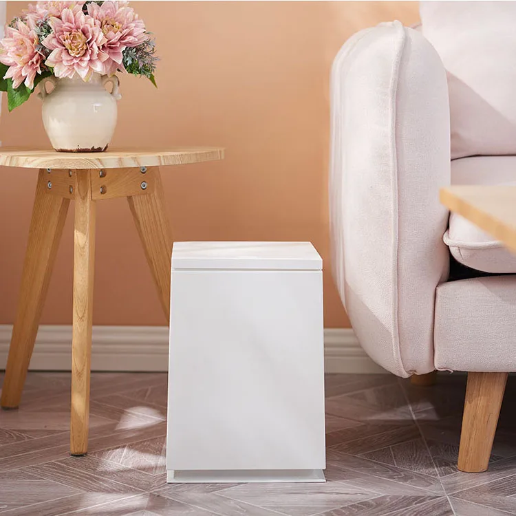 

Pressing Type Plastic Trash Can Garbage Bin Waste Rubbish Dustbin For Home Waste Bins Household Cleaning bathroom trash can