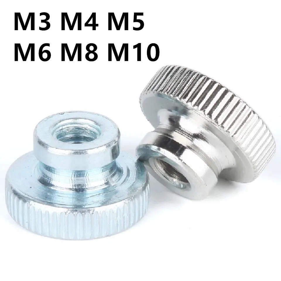 Гайка с накатанной головкой GB806, M3, M4, M5, M6, M8, M10, никелированная, оцинкованная
Гайка с накатанной головкой GB806, M3, M4, M5, M6, M8, M10, никелированная, оцинкованная