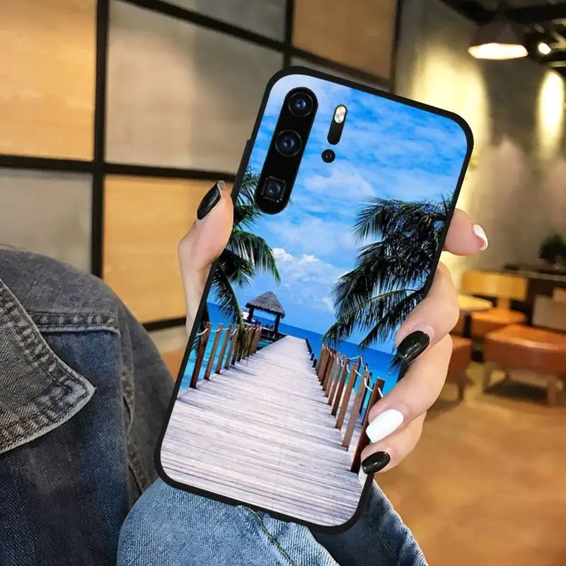 Clear Sea Sky Sandy beach Phone Case Funda For Huawei P9 P10 P20 P30 Lite 2016 2017 2019 plus pro P smart
Clear Sea Sky Sandy beach Phone Case Funda For Huawei P9 P10 P20 P30 Lite 2016 2017 2019 plus pro P smart