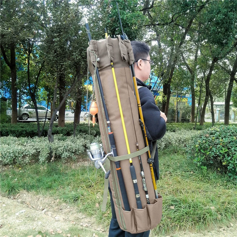 2021 Fishing Bag Portable Multifunction Nylon Fishing Bags Fishing Rod Bag Case Fishing Tackle Tools Storage Bag
2021 Fishing Bag Portable Multifunction Nylon Fishing Bags Fishing Rod Bag Case Fishing Tackle Tools Storage Bag