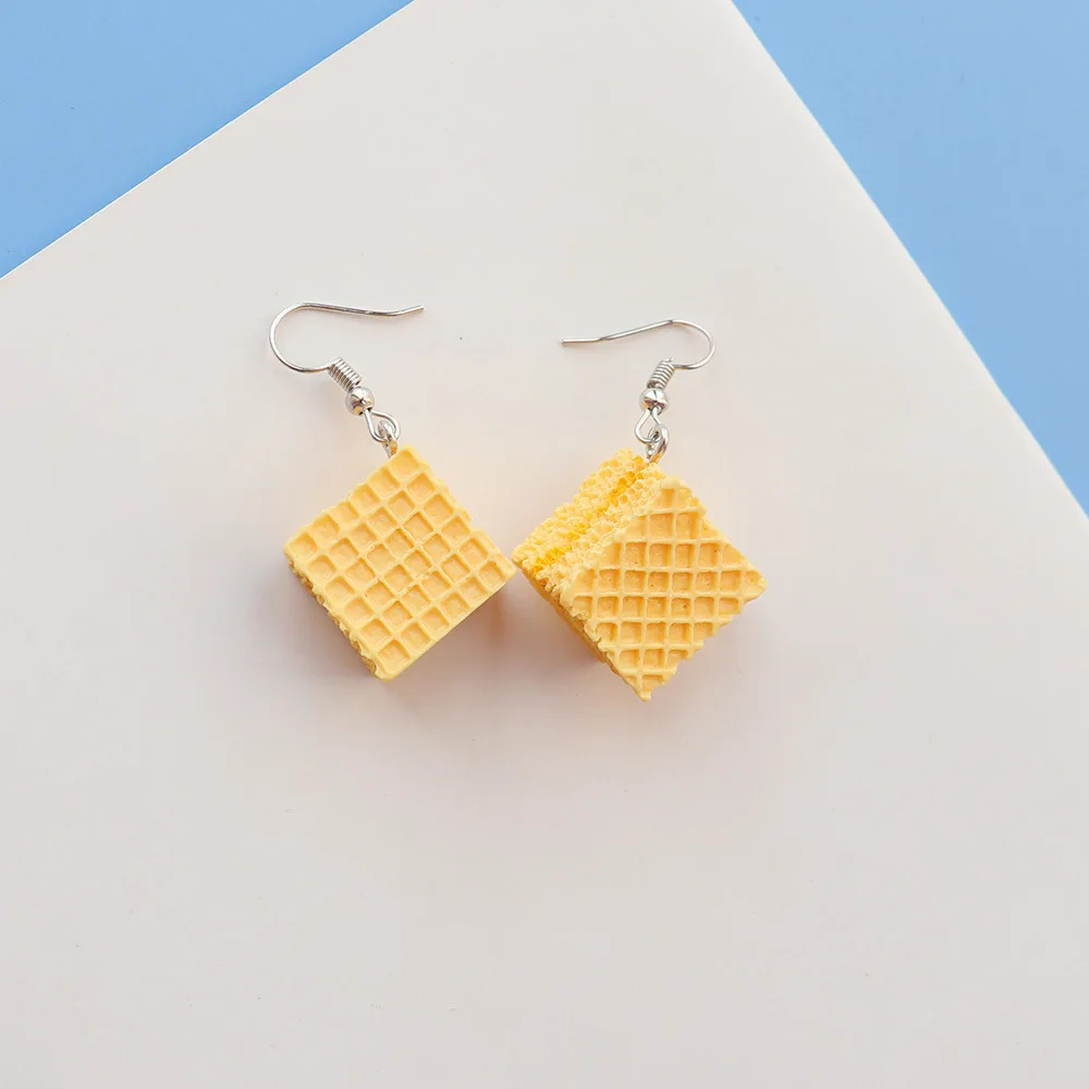 Xin Xiao Simulation Strawberry Chocolate Cake Pendant Earrings Female Girl DIY Handmade Creative Pendant Earrings Jewelry Access
Xin Xiao Simulation Strawberry Chocolate Cake Pendant Earrings Female Girl DIY Handmade Creative Pendant Earrings Jewelry Access
