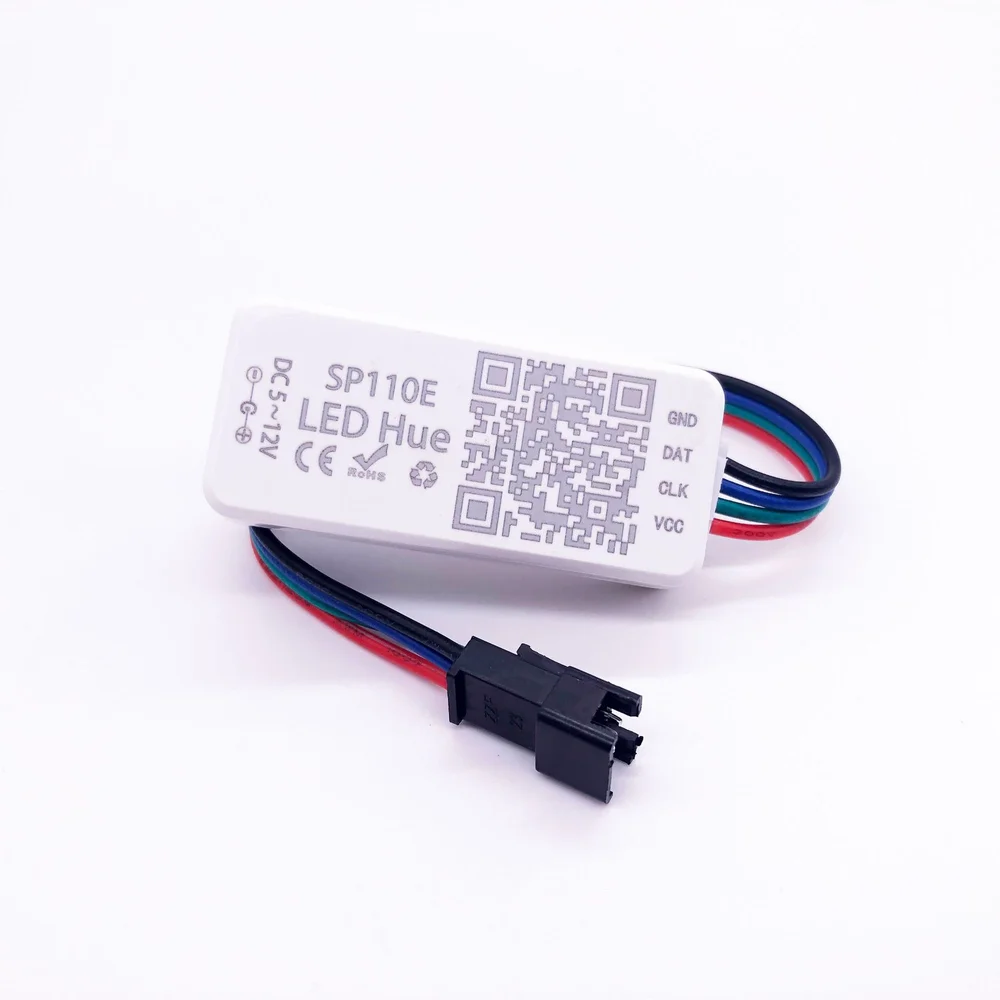WS2812B смарт контроллер пикселей SP110E Bluetooth светодиодный RGB для WS2811 SK6812