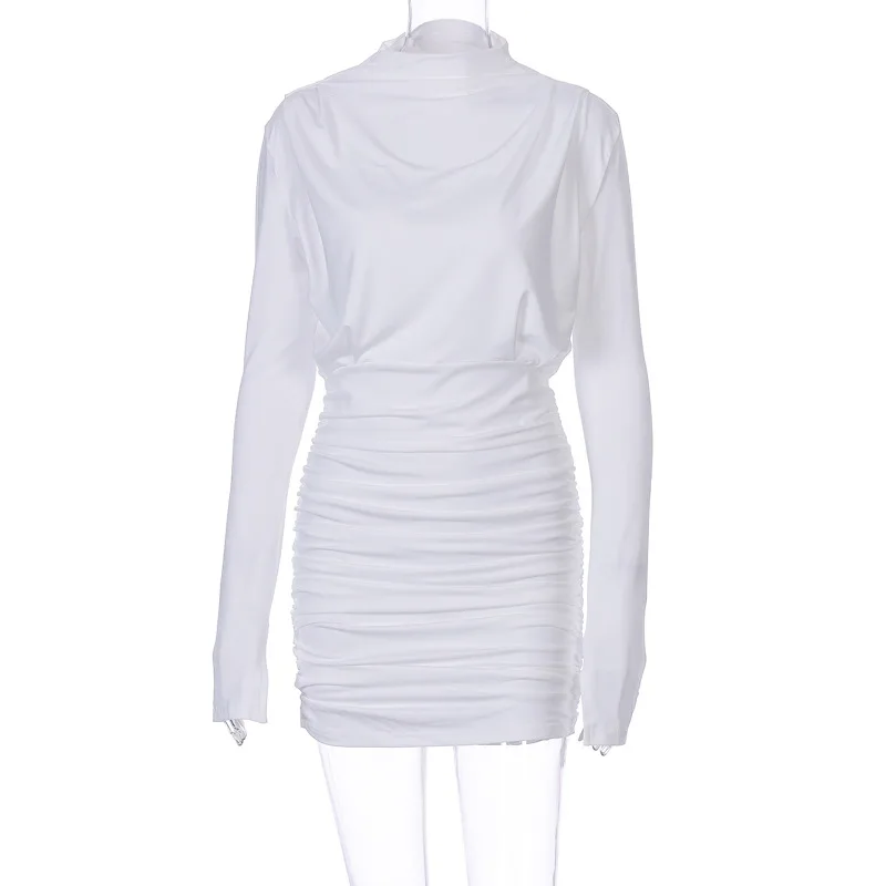 2020 long sleeve ruched pure sexy mini dress autumn winter women streetwear party outfits clubwear dresses vestidos em*
2020 long sleeve ruched pure sexy mini dress autumn winter women streetwear party outfits clubwear dresses vestidos em*