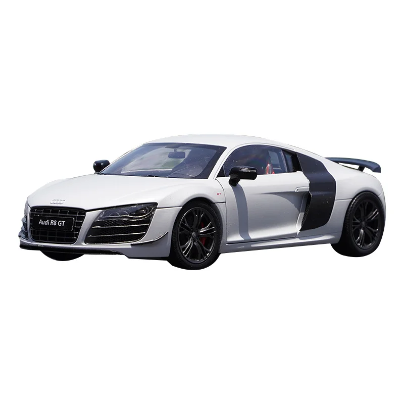 Модель автомобиля Audi R8 GT из сплава, литье под давлением, коллекционные украшения, праздничные подарки, детские игрушки, 1/18
Модель автомобиля Audi R8 GT из сплава, литье под давлением, коллекционные украшения, праздничные подарки, детские игрушки, 1/18