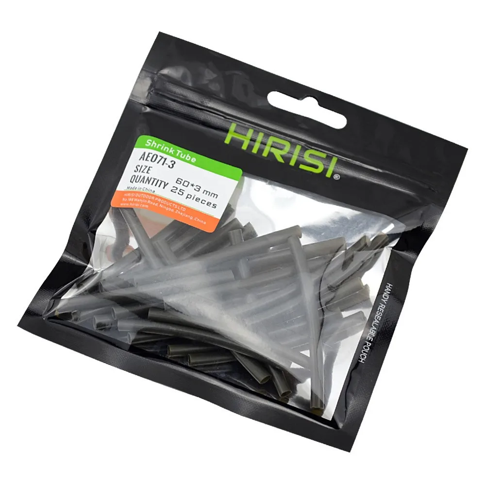 25pcs/bag 6cm Heat Shrink Tube Green 1/2mm Ronnie Rigs Sleeves Hooks Fishhook Pike Terminal Tackle PVC Pesca Iscas Fishing Tools
25pcs/bag 6cm Heat Shrink Tube Green 1/2mm Ronnie Rigs Sleeves Hooks Fishhook Pike Terminal Tackle PVC Pesca Iscas Fishing Tools