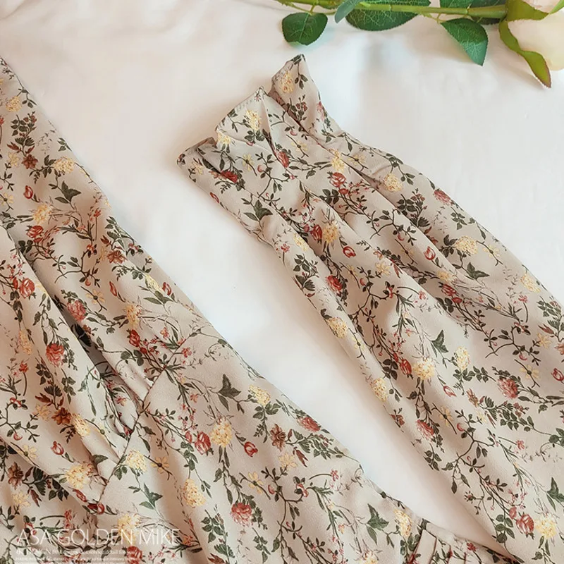 2021 Summer Sweet Style Women'S Dress V-Neck Waisted Chiffon Floral Print Dresses Elegant Lady Robe Short Vestidos De Mujer New
2021 Summer Sweet Style Women'S Dress V-Neck Waisted Chiffon Floral Print Dresses Elegant Lady Robe Short Vestidos De Mujer New