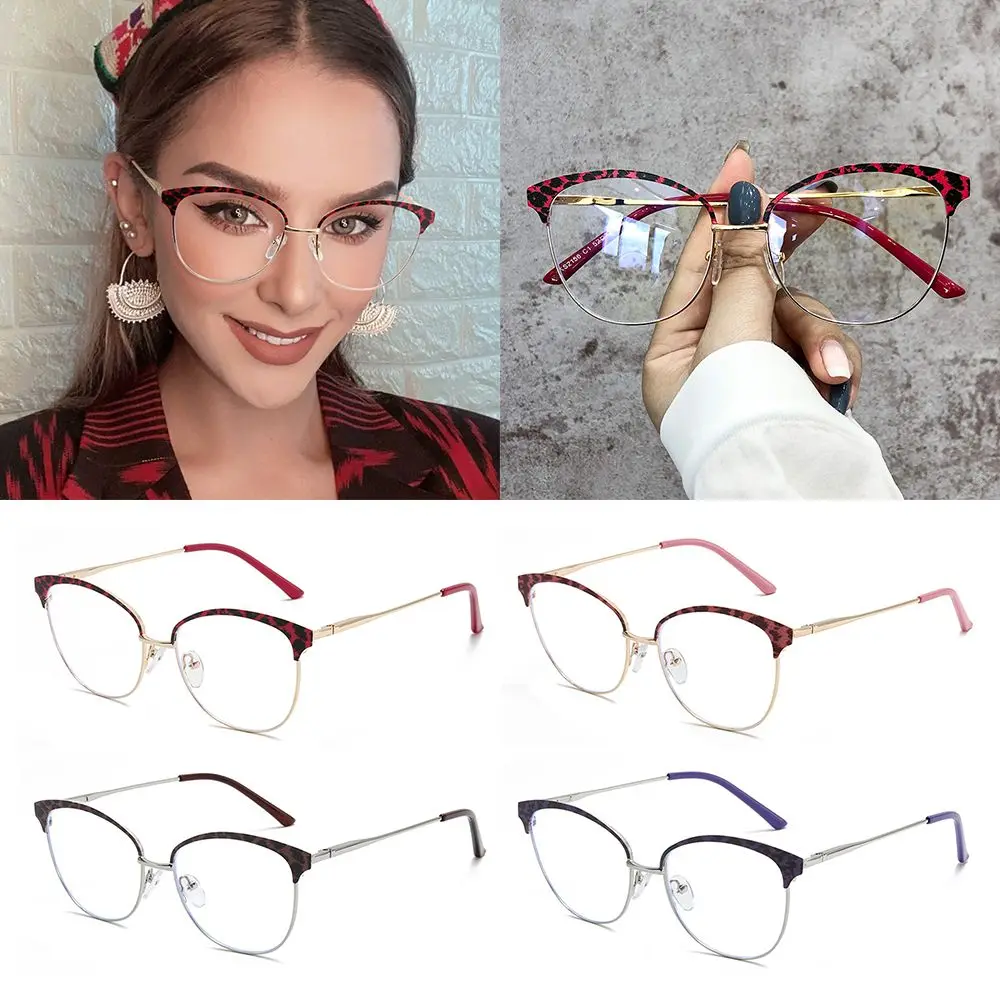 Fashion Women/Men Trendy Readers Eyeglasses Anti Blue Light Leopard Glasses Office Glasses Computer Goggles
Fashion Women/Men Trendy Readers Eyeglasses Anti Blue Light Leopard Glasses Office Glasses Computer Goggles