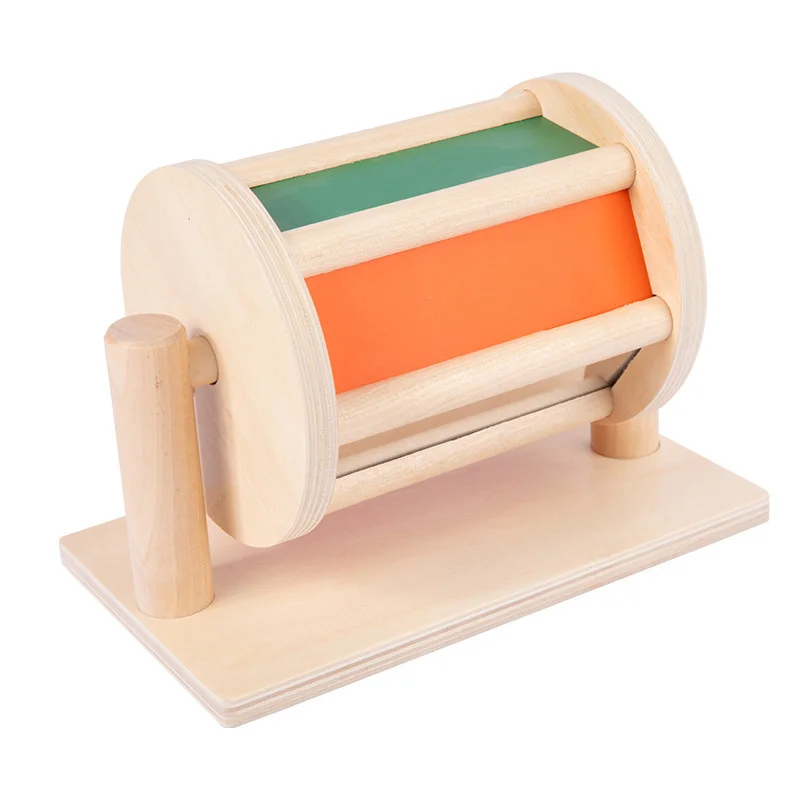 Montessori Materials Wooden Sensory Spinning Drum with Mirror Sounds Drum Educational Toys for Children Baby Toys 0-12 Months
Montessori Materials Wooden Sensory Spinning Drum with Mirror Sounds Drum Educational Toys for Children Baby Toys 0-12 Months