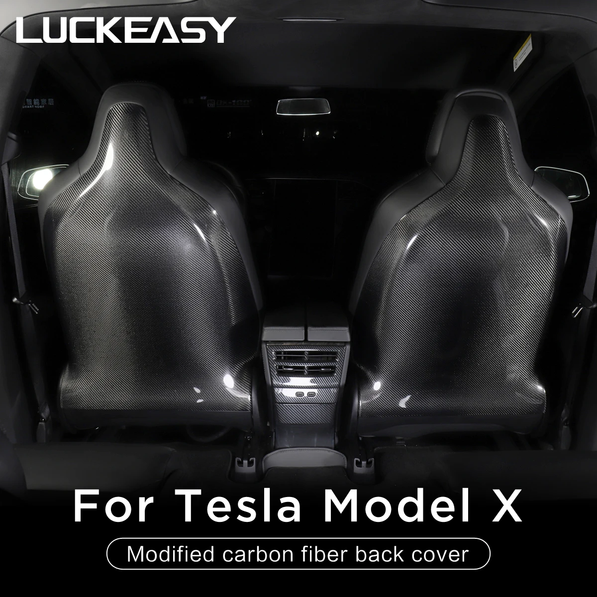 LUCKEASY For Tesla Model X car mirror/rear wing spoiler/steering wheel patch real carbonfiber accessories modification 15PCS
LUCKEASY For Tesla Model X car mirror/rear wing spoiler/steering wheel patch real carbonfiber accessories modification 15PCS
