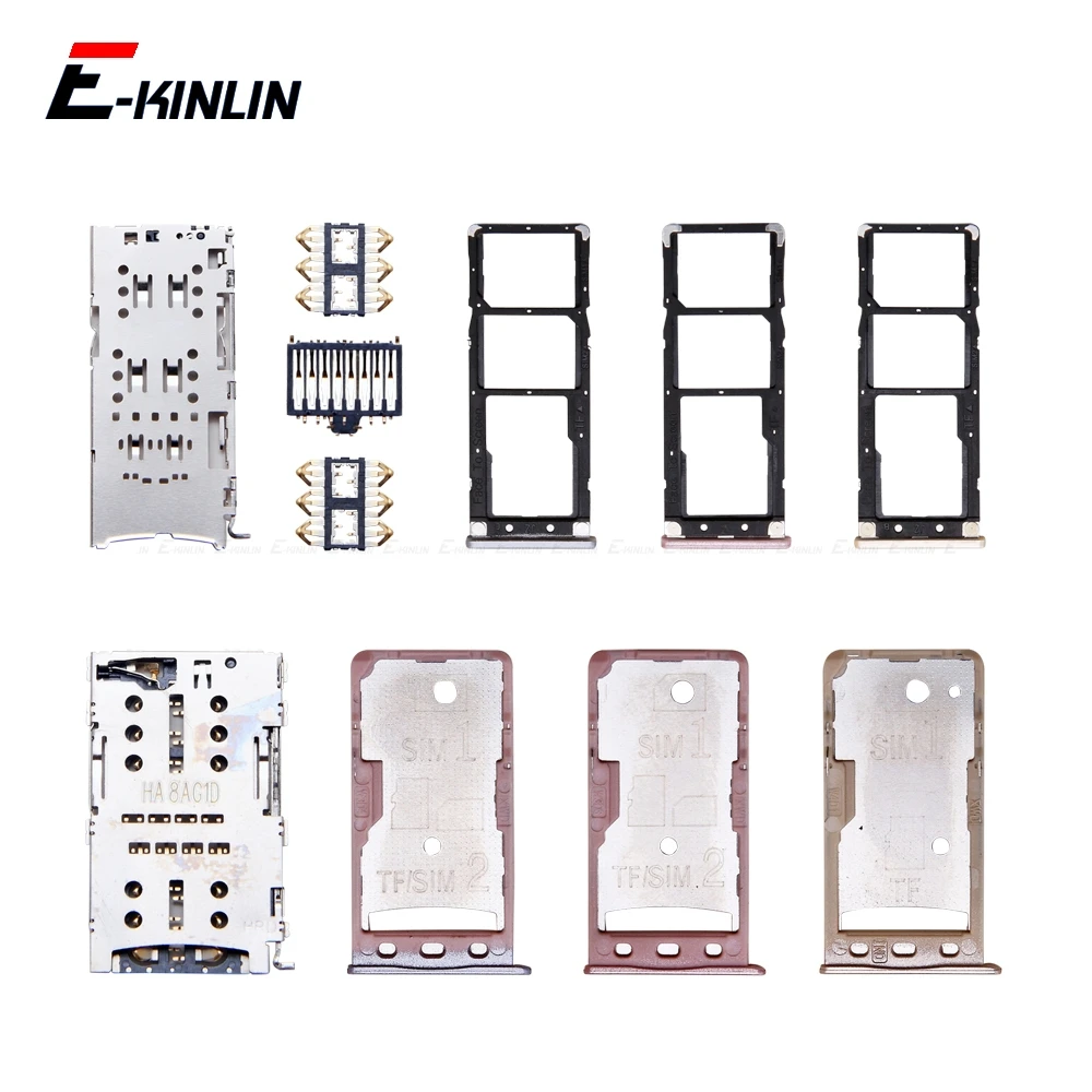 10pcs/lot Sim Micro SD Card Socket Holder Slot Tray Reader For XiaoMi Redmi 5A Note 5A Adapter Container Connector Parts
10pcs/lot Sim Micro SD Card Socket Holder Slot Tray Reader For XiaoMi Redmi 5A Note 5A Adapter Container Connector Parts