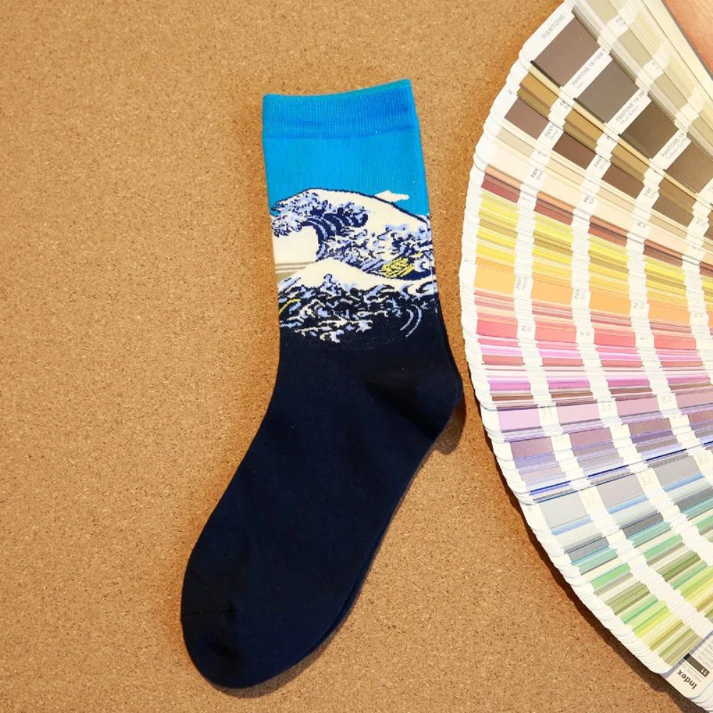 10 Pairs/Lot Cotton Men's Funny Socks Comfortable Unisex Socks Women Street Fashion Painting Style Cool Socks Autumn Winter Tide
10 Pairs/Lot Cotton Men's Funny Socks Comfortable Unisex Socks Women Street Fashion Painting Style Cool Socks Autumn Winter Tide