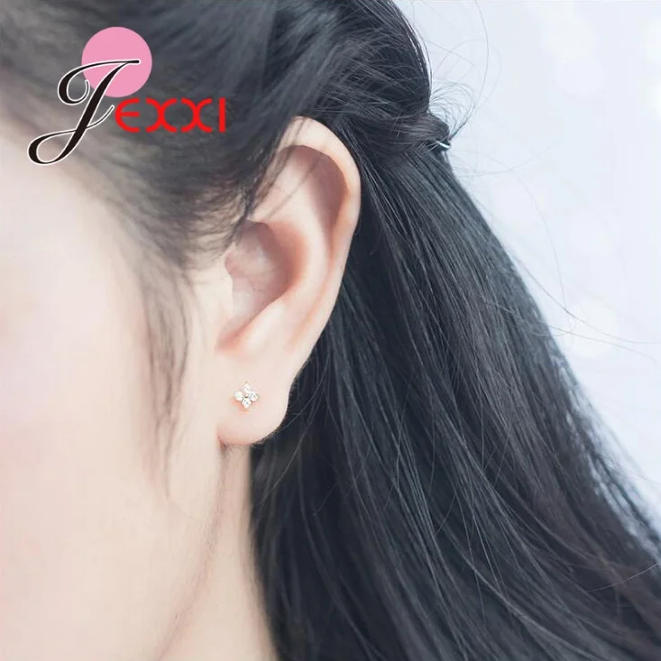 High Quality Women Girls 925 Sterling Silver Tiny Shape Earring Studs Wedding Engagement Party Stud Earrings
High Quality Women Girls 925 Sterling Silver Tiny Shape Earring Studs Wedding Engagement Party Stud Earrings