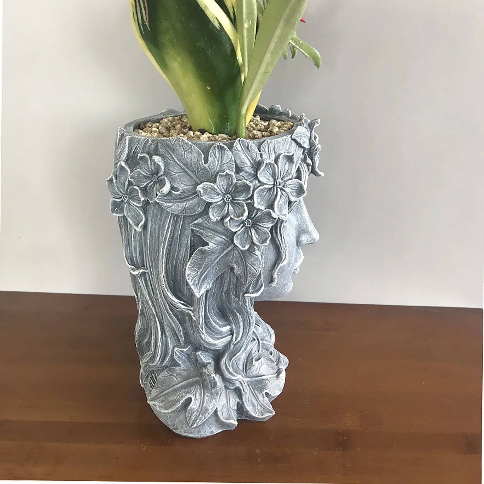 boho Resin Flower Pot Portrait Girl Figure Plant Pot Succulent Flower Pot Multifunctional Storage Pot Home Garden Decor Ornament
boho Resin Flower Pot Portrait Girl Figure Plant Pot Succulent Flower Pot Multifunctional Storage Pot Home Garden Decor Ornament