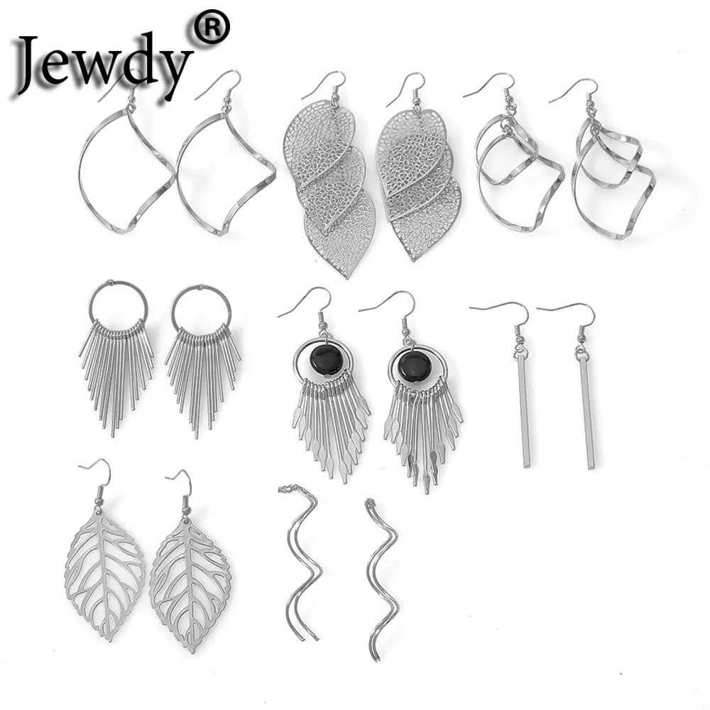 Ocean Bohemia Leaves Dangle Jewelry Set Silver Color Acrylic Stone Geometry Earrings Sets for Women Girls Birthday Party Gifts
Ocean Bohemia Leaves Dangle Jewelry Set Silver Color Acrylic Stone Geometry Earrings Sets for Women Girls Birthday Party Gifts