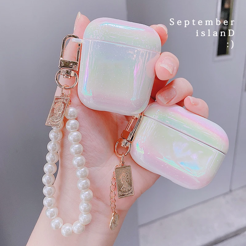 3D Cute Pear Bracelet Shell Keychain Rainbow Hard Headphone Earphone Case For Apple Airpods 1 2 3 Pro Wireless Headset Cover
3D Cute Pear Bracelet Shell Keychain Rainbow Hard Headphone Earphone Case For Apple Airpods 1 2 3 Pro Wireless Headset Cover