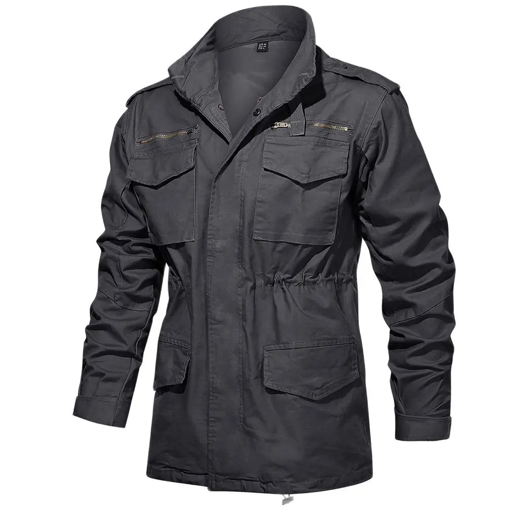 Army Field Jacket Men's Military Cotton Hooded Coat Parka Green Tactical Uniform Windbreaker Hunting Clothes Overcoat 
Army Field Jacket Men's Military Cotton Hooded Coat Parka Green Tactical Uniform Windbreaker Hunting Clothes Overcoat