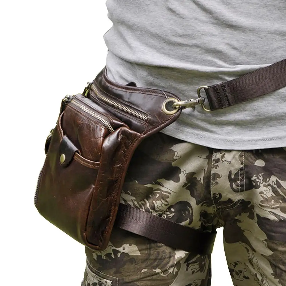 Men's Oil Wax Genuine Leather Cowhide Vintage Drop Leg Bag Messenger Shoulder Bag Belt Hip Bum Fanny Pack Travel Riding Pouch
Men's Oil Wax Genuine Leather Cowhide Vintage Drop Leg Bag Messenger Shoulder Bag Belt Hip Bum Fanny Pack Travel Riding Pouch