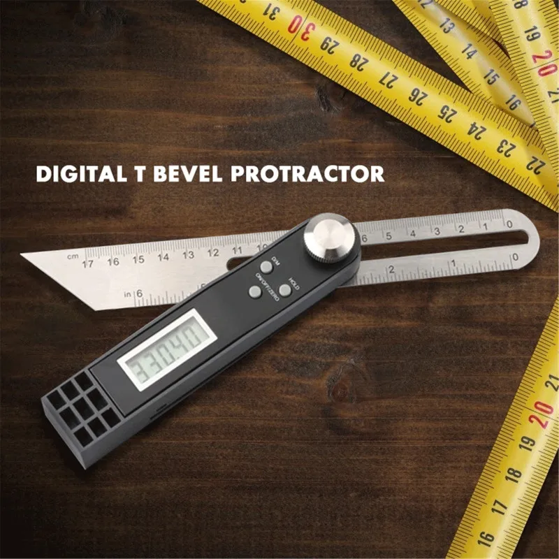 Electronic Level 360 Degrees LCD Digital Sliding T Bevel Gauge Angle Finder T Digital Protractor Angle Ruler
Electronic Level 360 Degrees LCD Digital Sliding T Bevel Gauge Angle Finder T Digital Protractor Angle Ruler