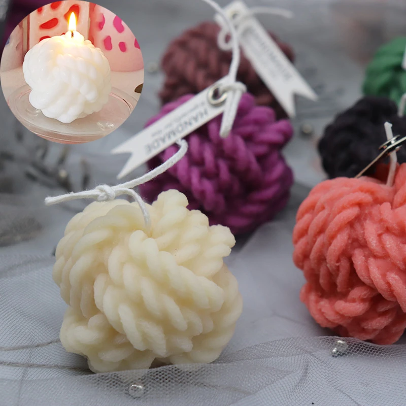 Scented Candle Mold DIY Wool shape Candle Silicone Casting Mold Handmade Candle Soap Making Wax Mold Handcraft Home Decoration
Scented Candle Mold DIY Wool shape Candle Silicone Casting Mold Handmade Candle Soap Making Wax Mold Handcraft Home Decoration