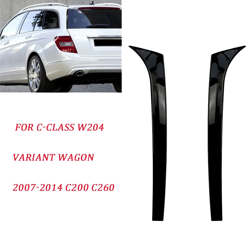Car Rear Window Side Spoiler Trim for Mercedes-Benz C-Class W204 Variant Wagon 2007-2014 C200 C260
Car Rear Window Side Spoiler Trim for Mercedes-Benz C-Class W204 Variant Wagon 2007-2014 C200 C260