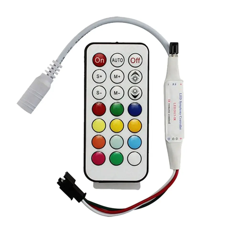 DC 5V LED RGB controller 14key mini WS2812b rgbw rgbww control remote for light SP103E 2835 5050 5630 striplight magic home
DC 5V LED RGB controller 14key mini WS2812b rgbw rgbww control remote for light SP103E 2835 5050 5630 striplight magic home