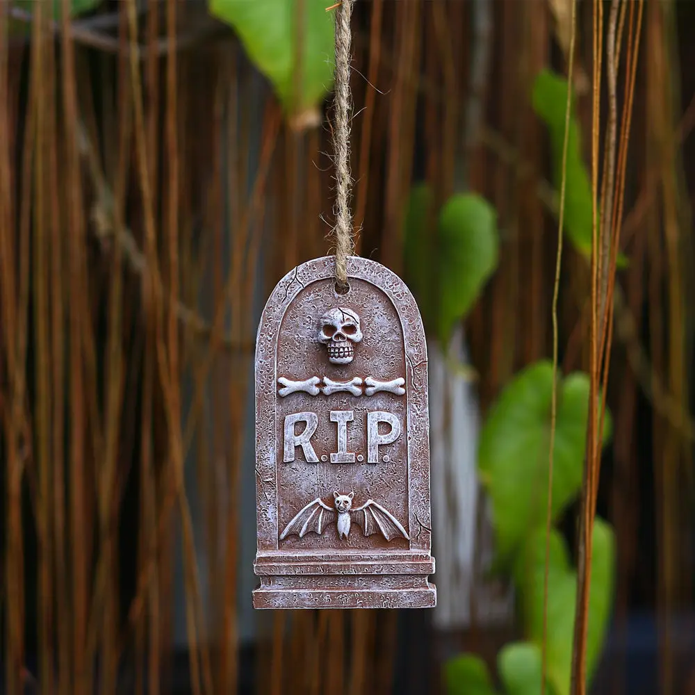 Halloween Decoration Props Tree Decoration Tombstone Tag Holiday Decoration Pendant Resin Crafts
Halloween Decoration Props Tree Decoration Tombstone Tag Holiday Decoration Pendant Resin Crafts
