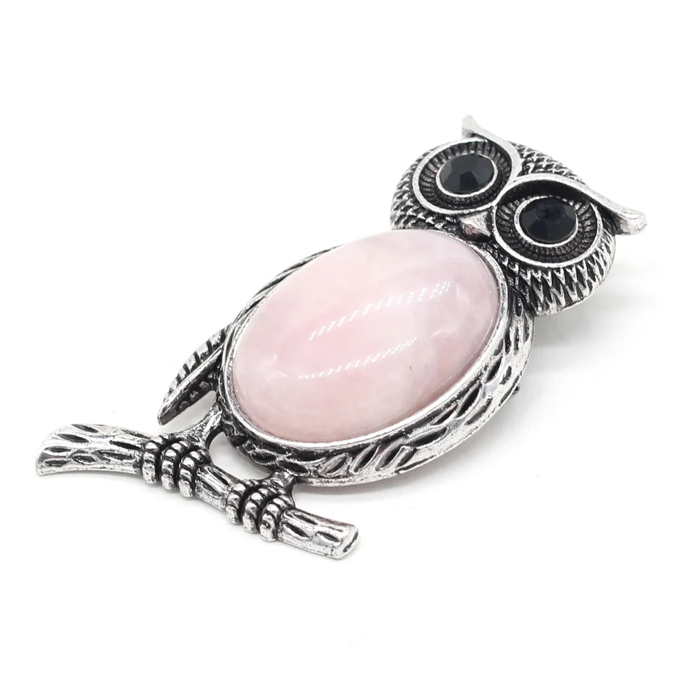 Hot Sale New Natural Stone Alloy Pendant Owl Fashion Personality Pendant Jewelry Pendant for Making DIY Necklace Accessories
Hot Sale New Natural Stone Alloy Pendant Owl Fashion Personality Pendant Jewelry Pendant for Making DIY Necklace Accessories