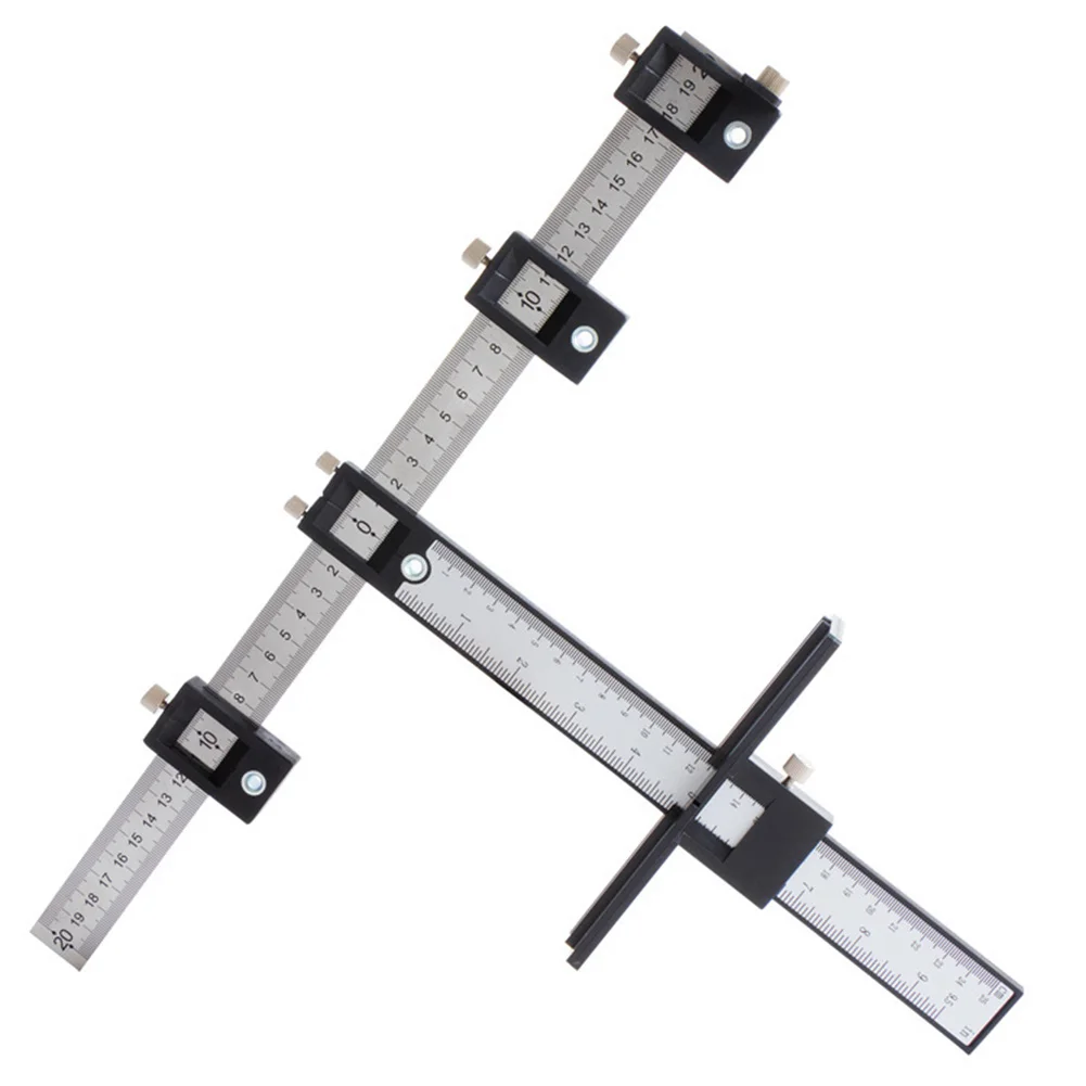 Woodworking Hole Punch Jig Tool Center Drill Bit Guide Home Furniture Cabinet Hardware Locator Wood Drilling Carpenter Ruler
Woodworking Hole Punch Jig Tool Center Drill Bit Guide Home Furniture Cabinet Hardware Locator Wood Drilling Carpenter Ruler
