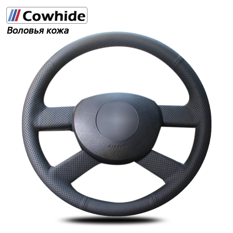 Handsewing Black Genuine Leather Steering Wheel Covers For Volkswagen VW Polo 2003 2004 2005 2006
Handsewing Black Genuine Leather Steering Wheel Covers For Volkswagen VW Polo 2003 2004 2005 2006