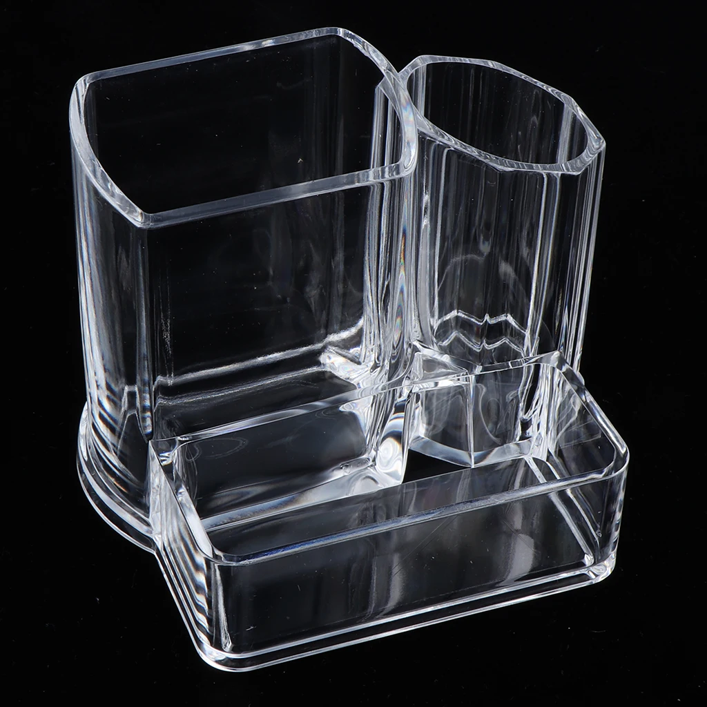 Makeup Brushes Holder Stand Clear Acrylic Cosmetics Organizer Storage Rack, Countertop Space Saving Storage
Makeup Brushes Holder Stand Clear Acrylic Cosmetics Organizer Storage Rack, Countertop Space Saving Storage