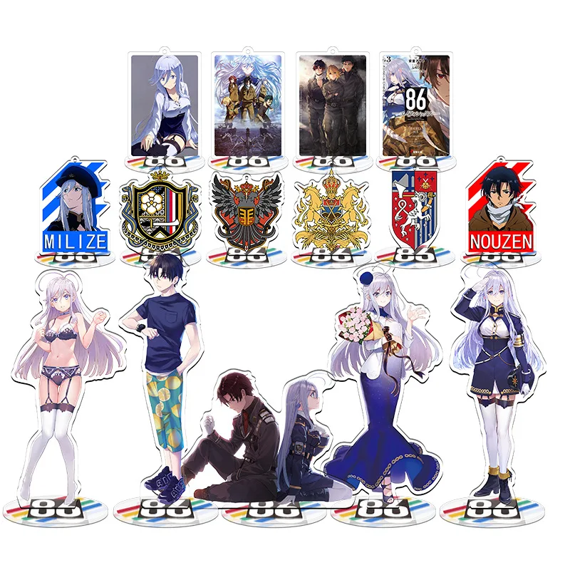 21Cm Anime 86-Eighty Six Rikka Theoto Milize Vladilena Acrylic Stand Figure Cosplay Desktop Decoration Standing Sign Model Plate
21Cm Anime 86-Eighty Six Rikka Theoto Milize Vladilena Acrylic Stand Figure Cosplay Desktop Decoration Standing Sign Model Plate