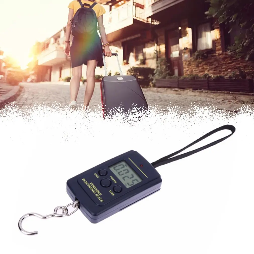 Mini Digital Scale For Fishing Luggage Travel Weighting Steelyard Portable Electronic Hanging Hook Scale Kitchen Weight Tool
Mini Digital Scale For Fishing Luggage Travel Weighting Steelyard Portable Electronic Hanging Hook Scale Kitchen Weight Tool