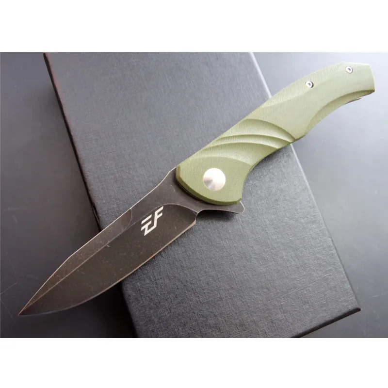 EF77 Folding Knife D2 Steel G10 Handle Outdoor Survival and Rescue Camping Hunting Military Tactical Knife Portable EDC Tool
EF77 Folding Knife D2 Steel G10 Handle Outdoor Survival and Rescue Camping Hunting Military Tactical Knife Portable EDC Tool