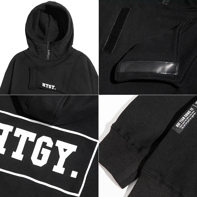 Design Fashion Sweatshirt Men Streetwear Hoodies Oversize Casual Black Pullover Sweatshirts Loose Tops BB308
Design Fashion Sweatshirt Men Streetwear Hoodies Oversize Casual Black Pullover Sweatshirts Loose Tops BB308