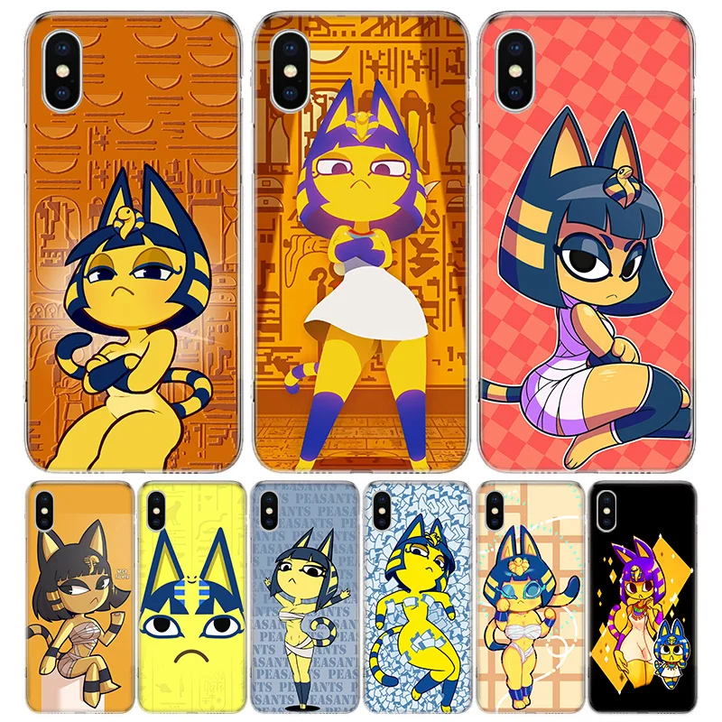 Cartoon Ankha Egypt Cat Silicon Call Phone Case For Apple iPhone 11 13 Pro Max 12 Mini 7 Plus 6 X XR XS 8 6S SE 5S + Cover Coque
Cartoon Ankha Egypt Cat Silicon Call Phone Case For Apple iPhone 11 13 Pro Max 12 Mini 7 Plus 6 X XR XS 8 6S SE 5S + Cover Coque