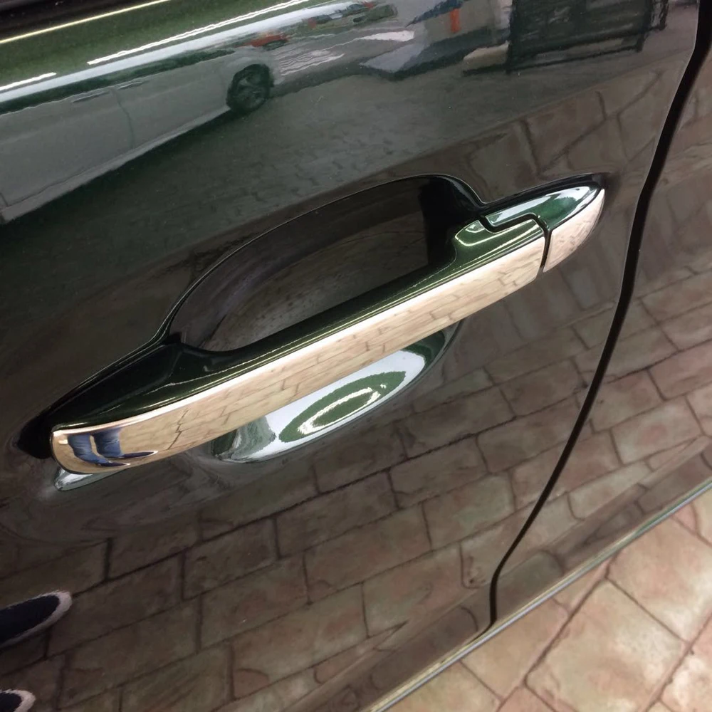 8pcs SUS304 Stainless Steel Door Handle Trim Car Styling Cover Accessories for Honda N-BOX/N-BOX CUSTOM JF3/4 2017 2018
8pcs SUS304 Stainless Steel Door Handle Trim Car Styling Cover Accessories for Honda N-BOX/N-BOX CUSTOM JF3/4 2017 2018