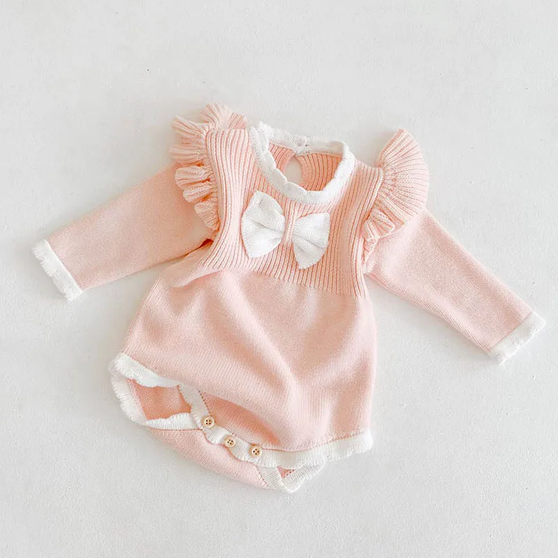 Baby Girl Knitting Bodysuits Autumn Winter Baby Girls Clothes Knitting Long Sleeve Infant Baby Girls Printing Jumpsuit
Baby Girl Knitting Bodysuits Autumn Winter Baby Girls Clothes Knitting Long Sleeve Infant Baby Girls Printing Jumpsuit