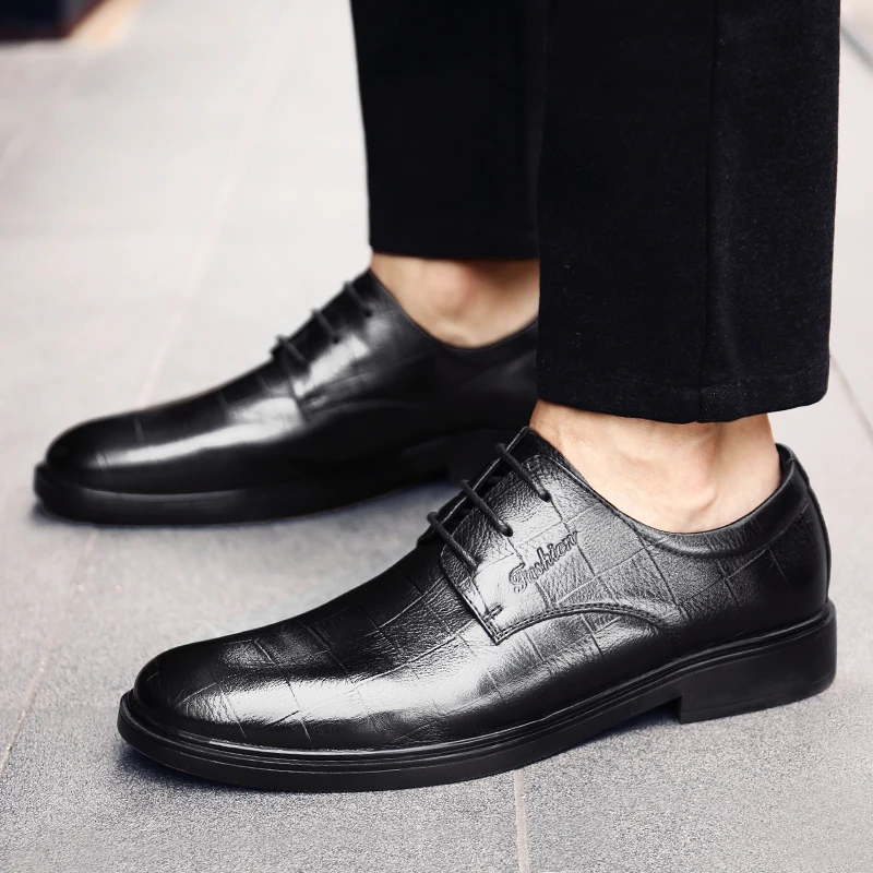 Leather Casual Shoes Men Autumn Fashion British Walking Shoes Male Design New Brand Formal Footwear Black Men's Shoes *1636
Leather Casual Shoes Men Autumn Fashion British Walking Shoes Male Design New Brand Formal Footwear Black Men's Shoes *1636