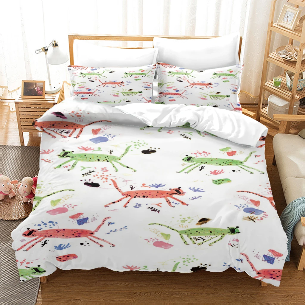 Classic 3D Bedding Set Duvet Cover Set Comforter Twin King Queen Double Single Size Blue Lovely Cartoon Design Custom Bedclothes
Classic 3D Bedding Set Duvet Cover Set Comforter Twin King Queen Double Single Size Blue Lovely Cartoon Design Custom Bedclothes