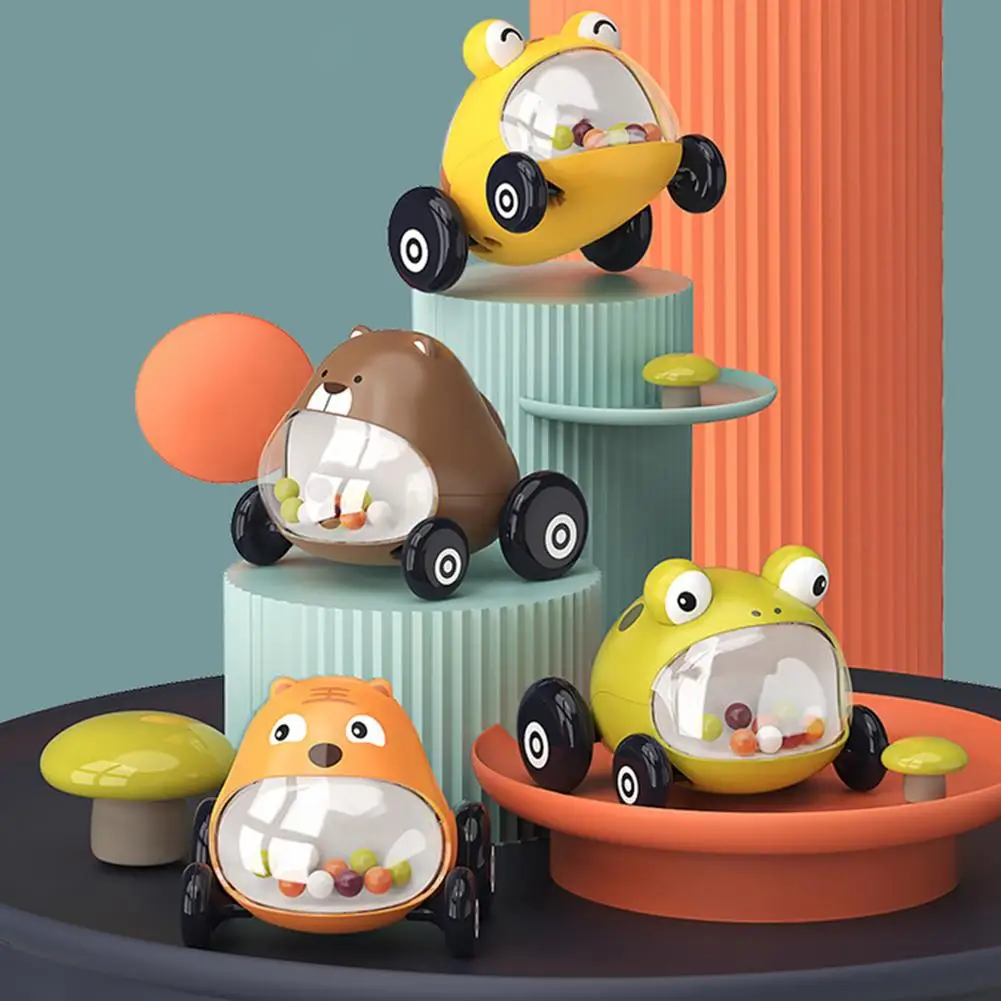 2 Pcs Baby Car Toy Set Unique Inertial Pull Back Car Cute Animal Shape Baby Rattle Educational Toys For Infant Newborn
2 Pcs Baby Car Toy Set Unique Inertial Pull Back Car Cute Animal Shape Baby Rattle Educational Toys For Infant Newborn