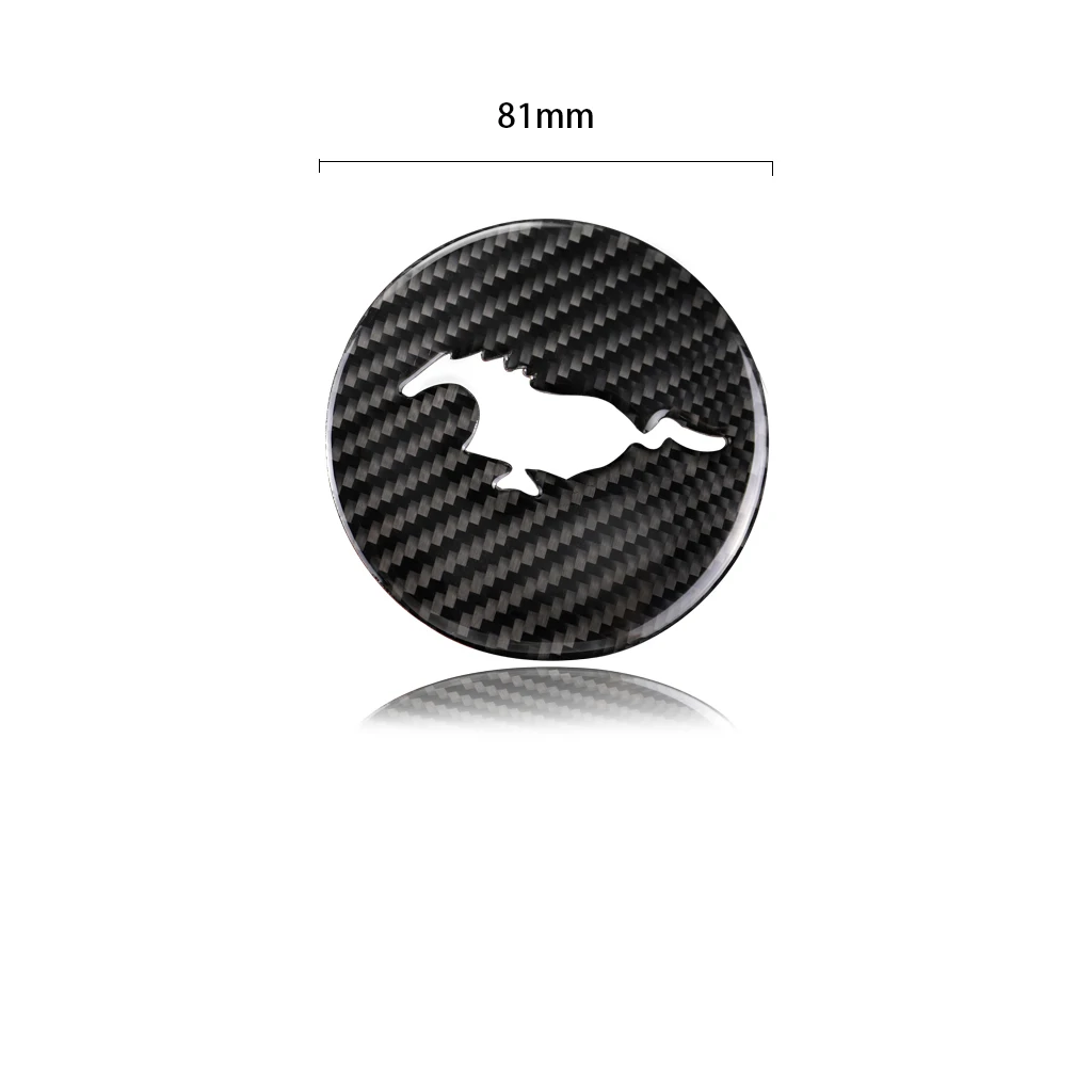 Carbon Fiber Interior Decoration Steering Wheel Emblem for Ford Mustang Car Stickers Car-Styling Auto Accessories Brand New
Carbon Fiber Interior Decoration Steering Wheel Emblem for Ford Mustang Car Stickers Car-Styling Auto Accessories Brand New