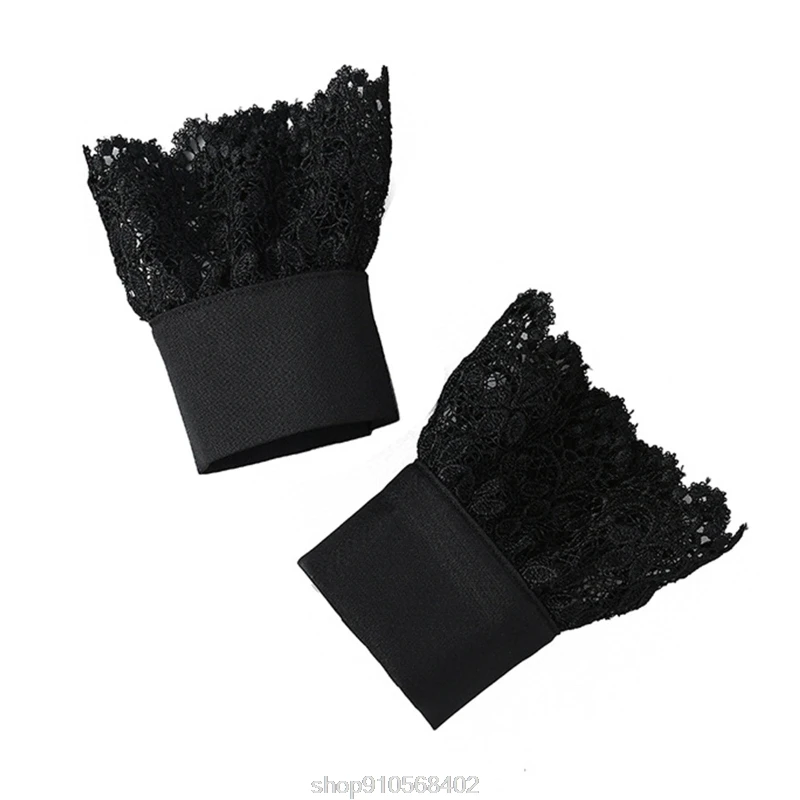 Layered Horn Cuffs Bracelet Hollow Out Embroidery Leaves Lace Fake Sleeves Detachable Buttons N11 20 Dropshipping
Layered Horn Cuffs Bracelet Hollow Out Embroidery Leaves Lace Fake Sleeves Detachable Buttons N11 20 Dropshipping