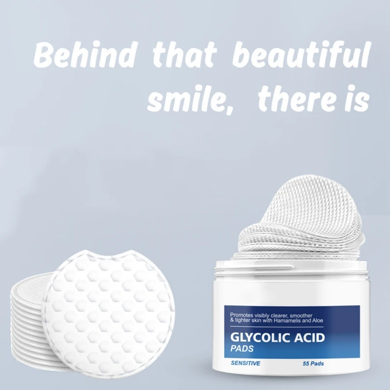 Salicylic Acid Glycolic Deep Cleaning Acid Cotton Tablets Skin Care With Vitamins B5 C & E Calendula Glycolic Acid Pads
Salicylic Acid Glycolic Deep Cleaning Acid Cotton Tablets Skin Care With Vitamins B5 C & E Calendula Glycolic Acid Pads