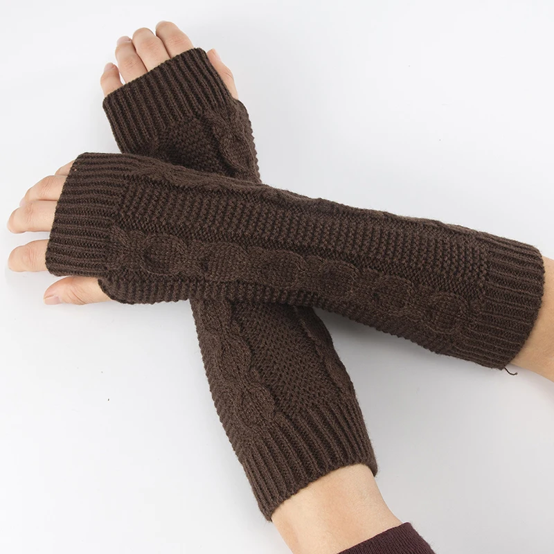 2021 New Fashion Women Ladies Winter Casual Knitted Wrist Arm Hand Warmer Long Mitten Fingerless Gloves Black White Gray
2021 New Fashion Women Ladies Winter Casual Knitted Wrist Arm Hand Warmer Long Mitten Fingerless Gloves Black White Gray