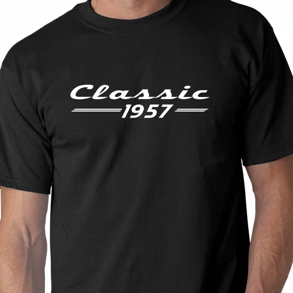 Classic 1957 Men's T Shirt Summer Fashion Men Tees Husband Boyfriends Short Sleeve O-neck Unique Birthday T-shirts Clothing Tops
Classic 1957 Men's T Shirt Summer Fashion Men Tees Husband Boyfriends Short Sleeve O-neck Unique Birthday T-shirts Clothing Tops