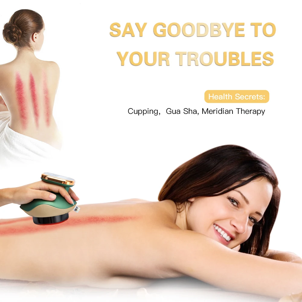 Electric Gua Sha Cupping Therapy Massager Household Legs Back Cupping Suction Relax Body Massage Tool Promote Blood Circulation
Electric Gua Sha Cupping Therapy Massager Household Legs Back Cupping Suction Relax Body Massage Tool Promote Blood Circulation