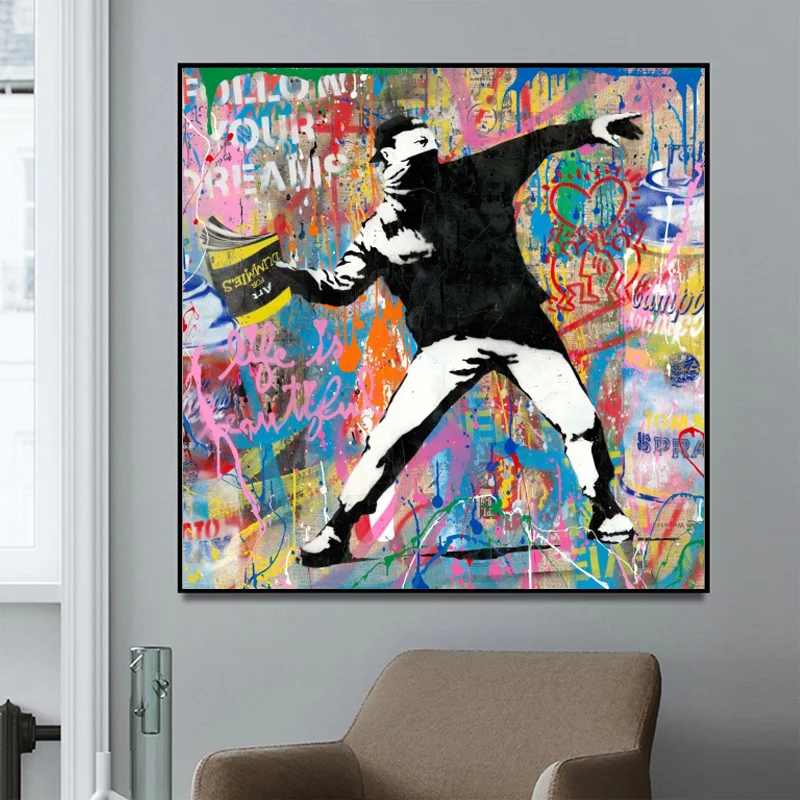 Banksy Art Fllow Your Dream Street Art Wall Posters And Prints Graffiti Art Canvas Paintings On the Wall Art Picture Home Decor
Banksy Art Fllow Your Dream Street Art Wall Posters And Prints Graffiti Art Canvas Paintings On the Wall Art Picture Home Decor
