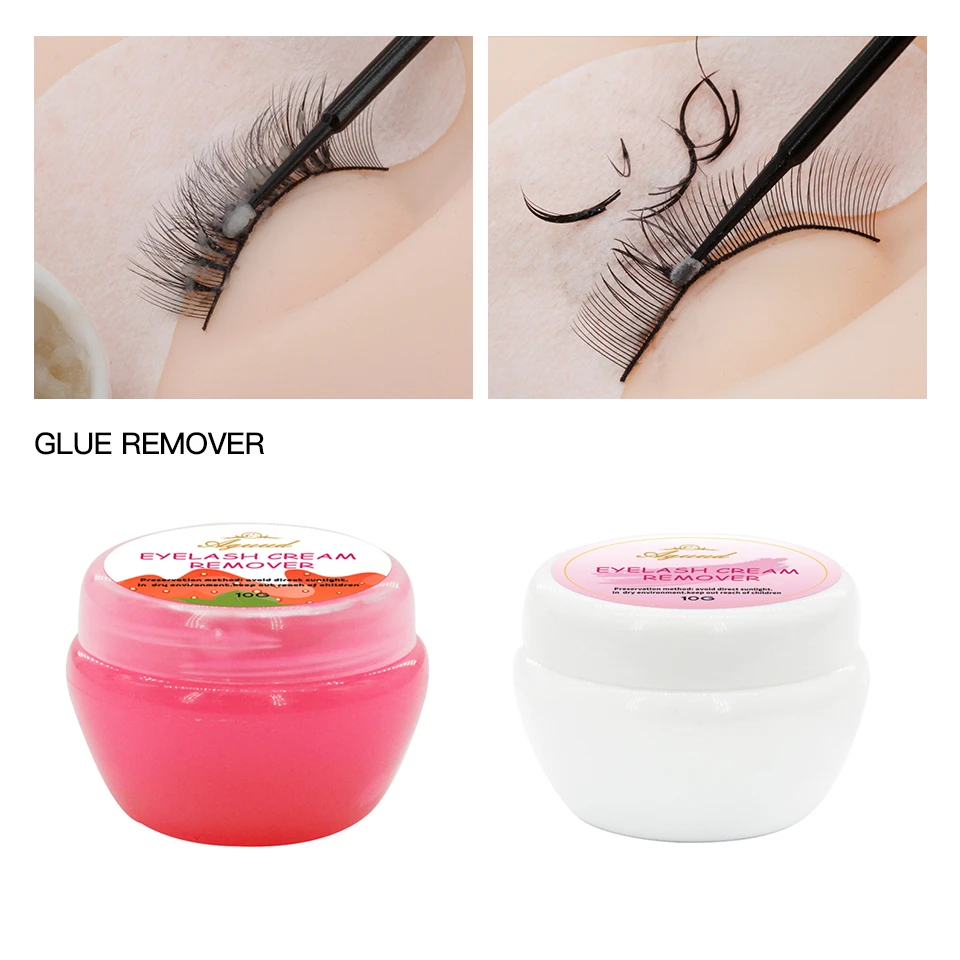 AGUUD 5/10g Lash Remover Cream Eyelash Extension Remover Glue Adhesive Gel Remover Cream Eye Lashes Make Up Remover Cream
AGUUD 5/10g Lash Remover Cream Eyelash Extension Remover Glue Adhesive Gel Remover Cream Eye Lashes Make Up Remover Cream