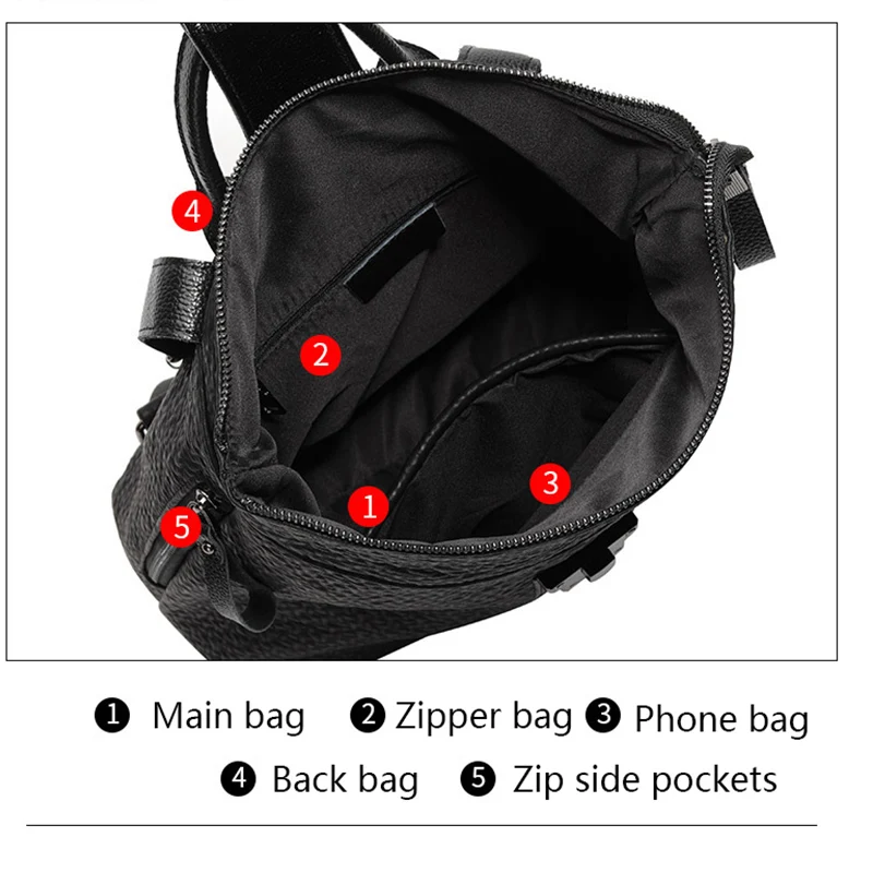 Genuine Leather Backpack Women 2021 New Fashion Women's Shoulder Bags Large Capacity Black School Backpacks For Teenager Mochila
Genuine Leather Backpack Women 2021 New Fashion Women's Shoulder Bags Large Capacity Black School Backpacks For Teenager Mochila