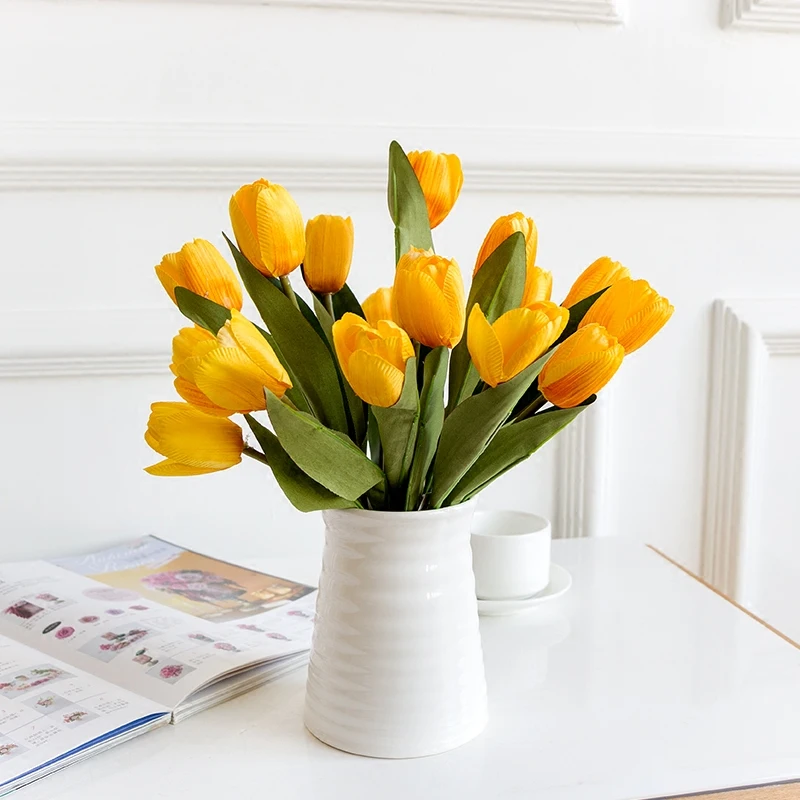 White Red Pink Tulip Real Touch Artificial Flower Tulips For Party Wedding Home Decoration Fake Flower Bridal Bouquet Gift
White Red Pink Tulip Real Touch Artificial Flower Tulips For Party Wedding Home Decoration Fake Flower Bridal Bouquet Gift